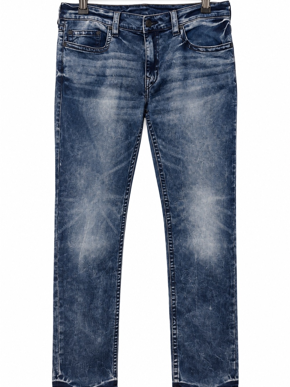 True Religion Men's Straight Jeans - Blue Wash